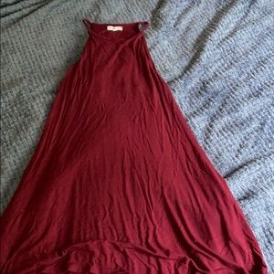 Maroon dress